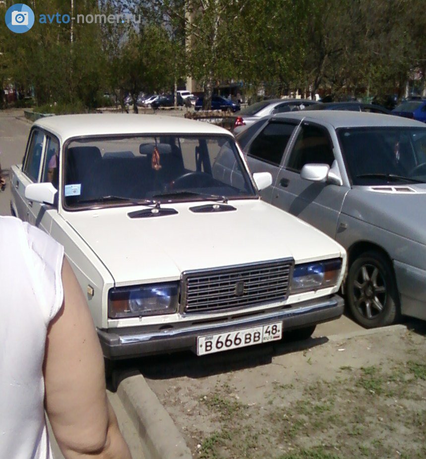 в 666 вв 48, Lada (VAZ) 2107 Жигули (Nova / Riva / Signet / 1500), 1982–2014