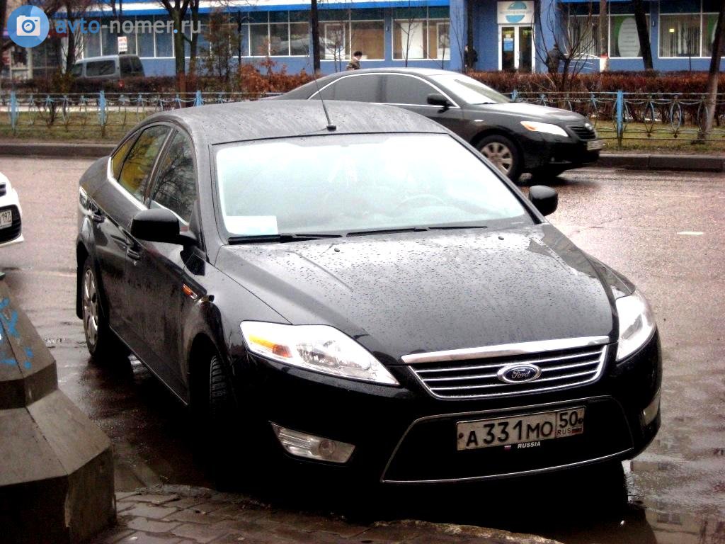 а 331 мо 50, Ford Mondeo 3rd gen Sedan/Liftback (Mk4; CD345), 2007–2010 (–2011 for CN-market)