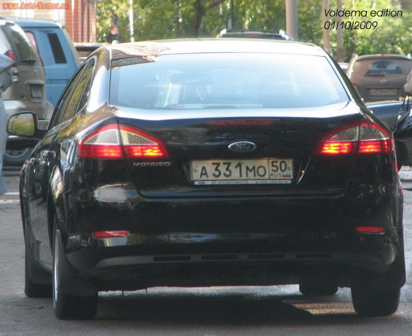 а 331 мо 50, Ford Mondeo 3rd gen Sedan/Liftback (Mk4; CD345), 2007–2010 (–2011 for CN-market)