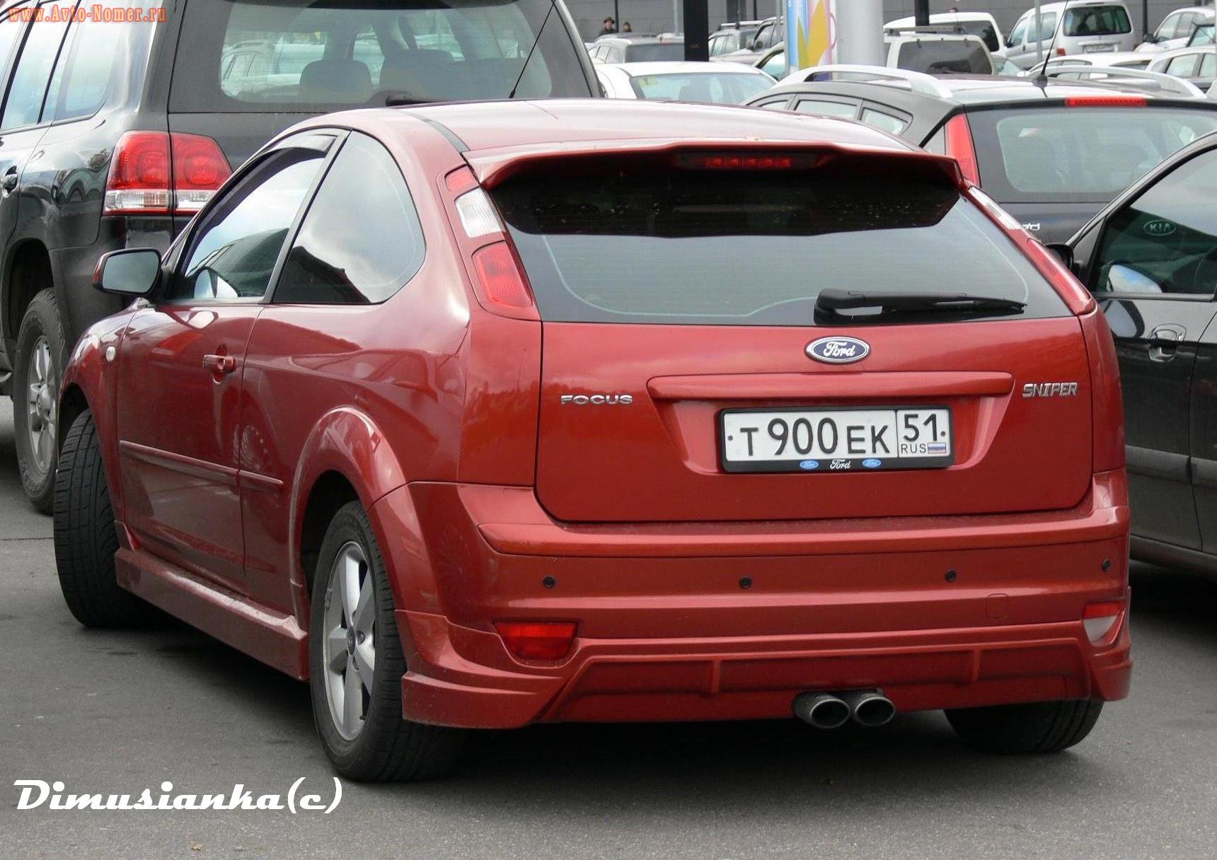 т 900 ек 51, Ford Focus 