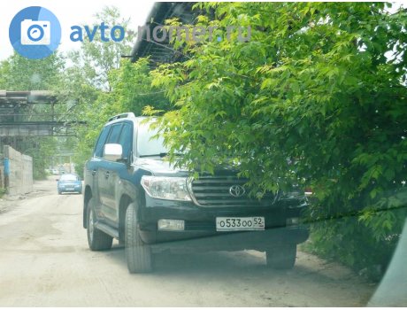 о533оо52, Toyota Land Cruiser