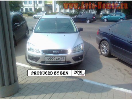 о999ао52, Ford Focus