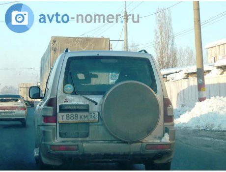 т888км52, Mitsubishi Pajero