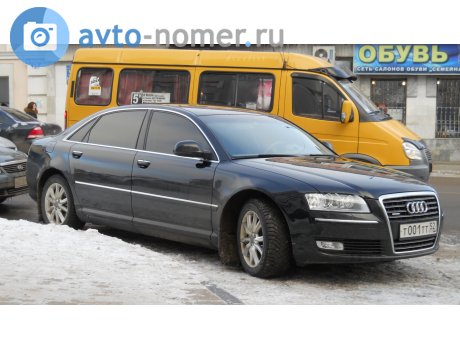 т001тт52, Audi A8