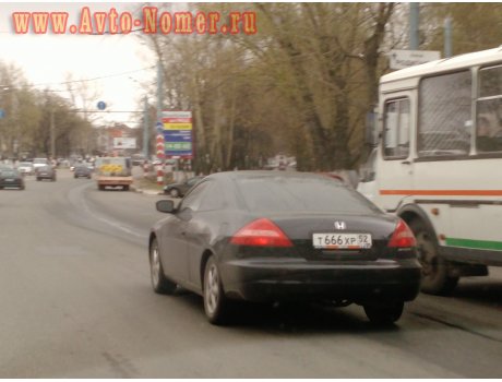 т666хр52, Honda Accord