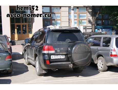 х777тх52, Toyota Land Cruiser