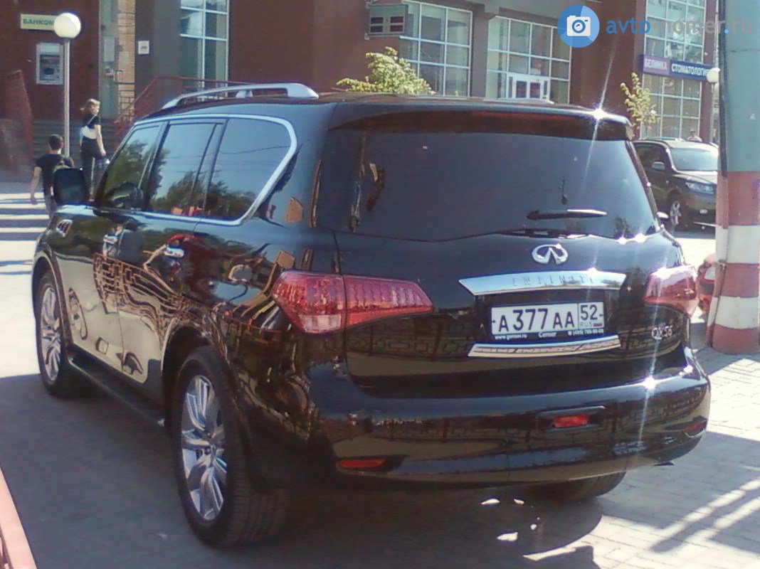 а 377 аа 52, Infiniti QX80/QX56 2nd gen QX56/QX80 (Z62), 2010–2017