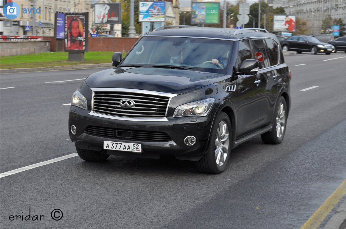 а 377 аа 52, Infiniti QX80/QX56 2nd gen QX56/QX80 (Z62), 2010–2017