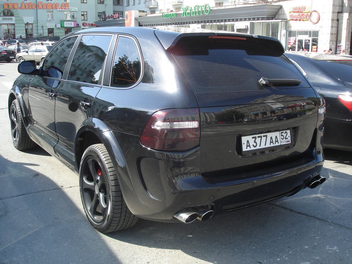 а 377 аа 52, Porsche Cayenne 1st gen (957; 9PA), facelift, 2007–2010