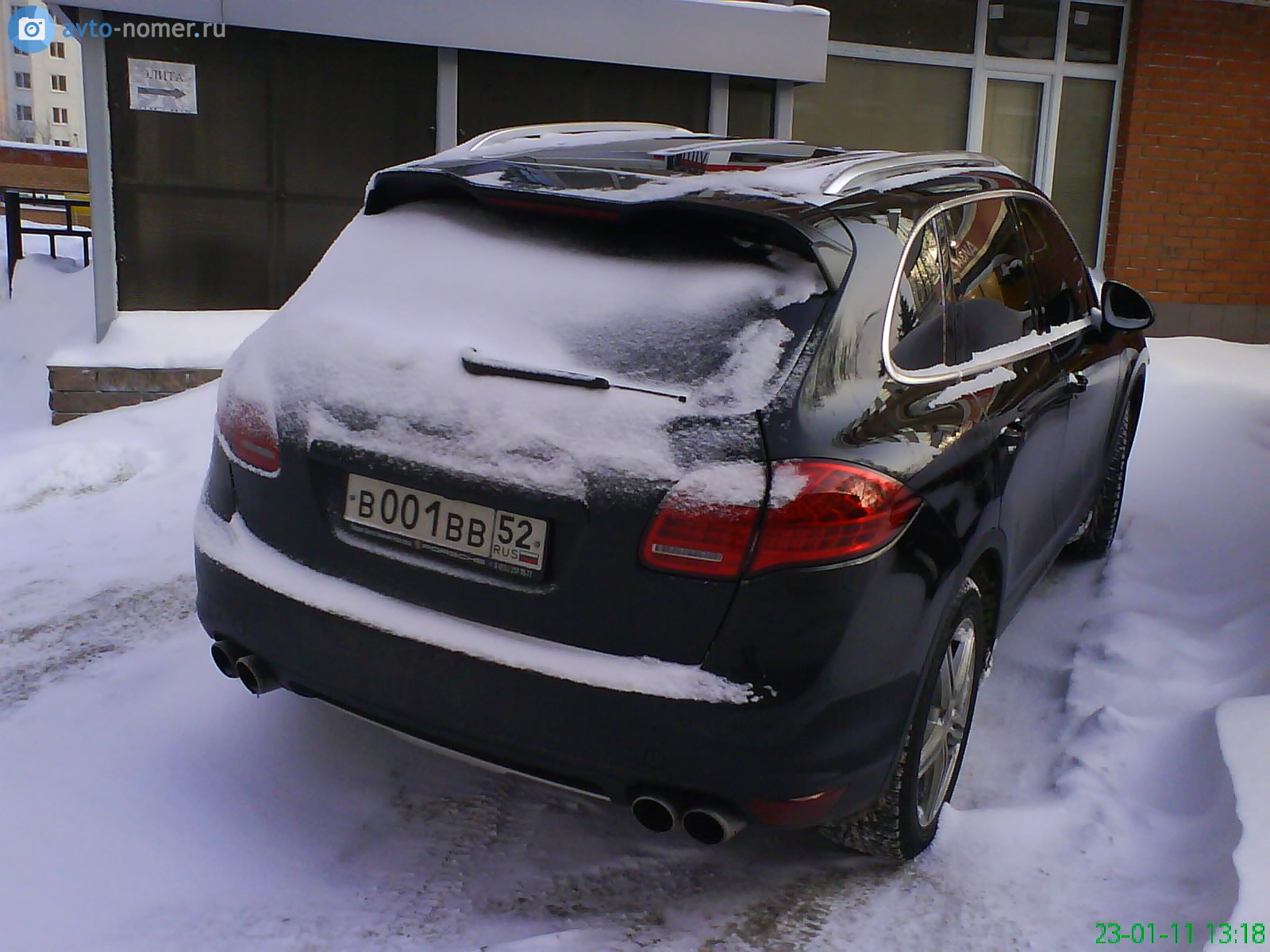 в 001 вв 52, Porsche Cayenne 2nd gen (958; 92A), 2010–2014