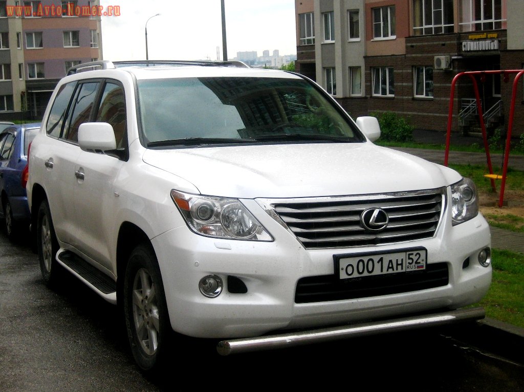о 001 ан 52, Lexus LX 3rd gen (J200), 2007–2012