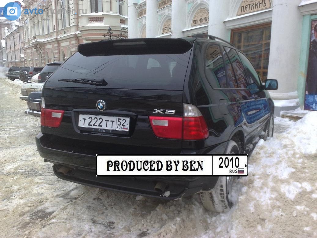 т 222 тт 52, BMW X5 1st gen (E53), 1999–2006