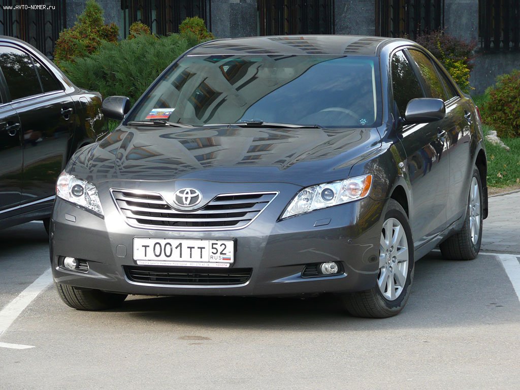 т 001 тт 52, Toyota Camry 6th gen (XV40; Global-market), 2006–2011