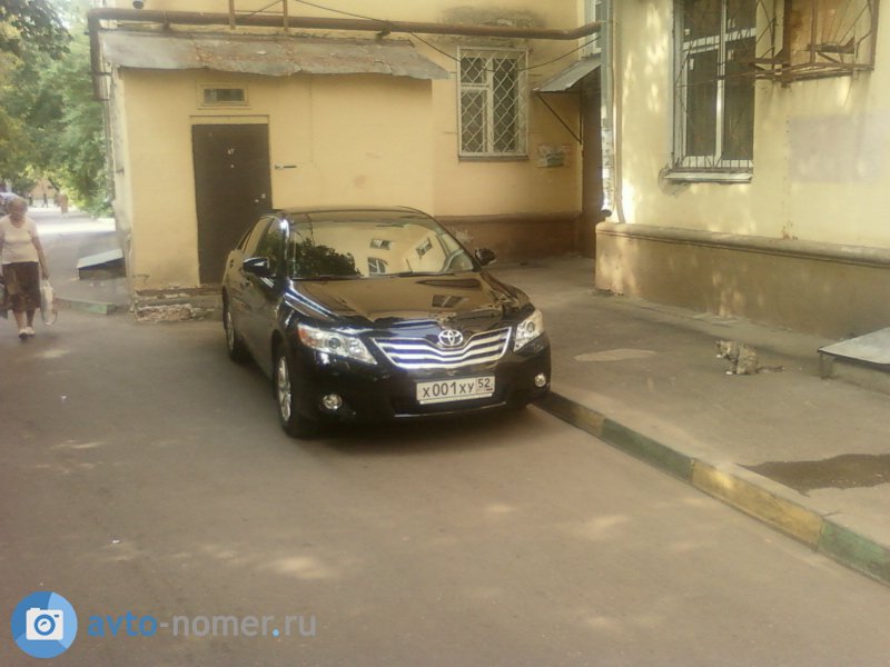 х 001 ху 52, Toyota Camry 6th gen (XV40; Global-market), 2006–2011