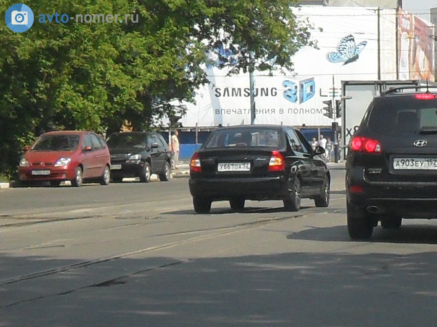 у 661 оа 52, Hyundai Accent 2nd gen Sedan (LC), 1999–2003 (–2016 for others)