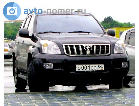 о001оо54, Toyota Land Cruiser Prado