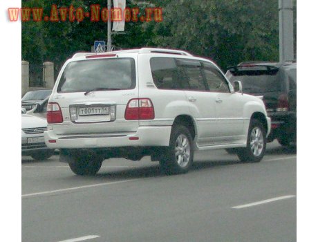 т001тт54, Lexus LX