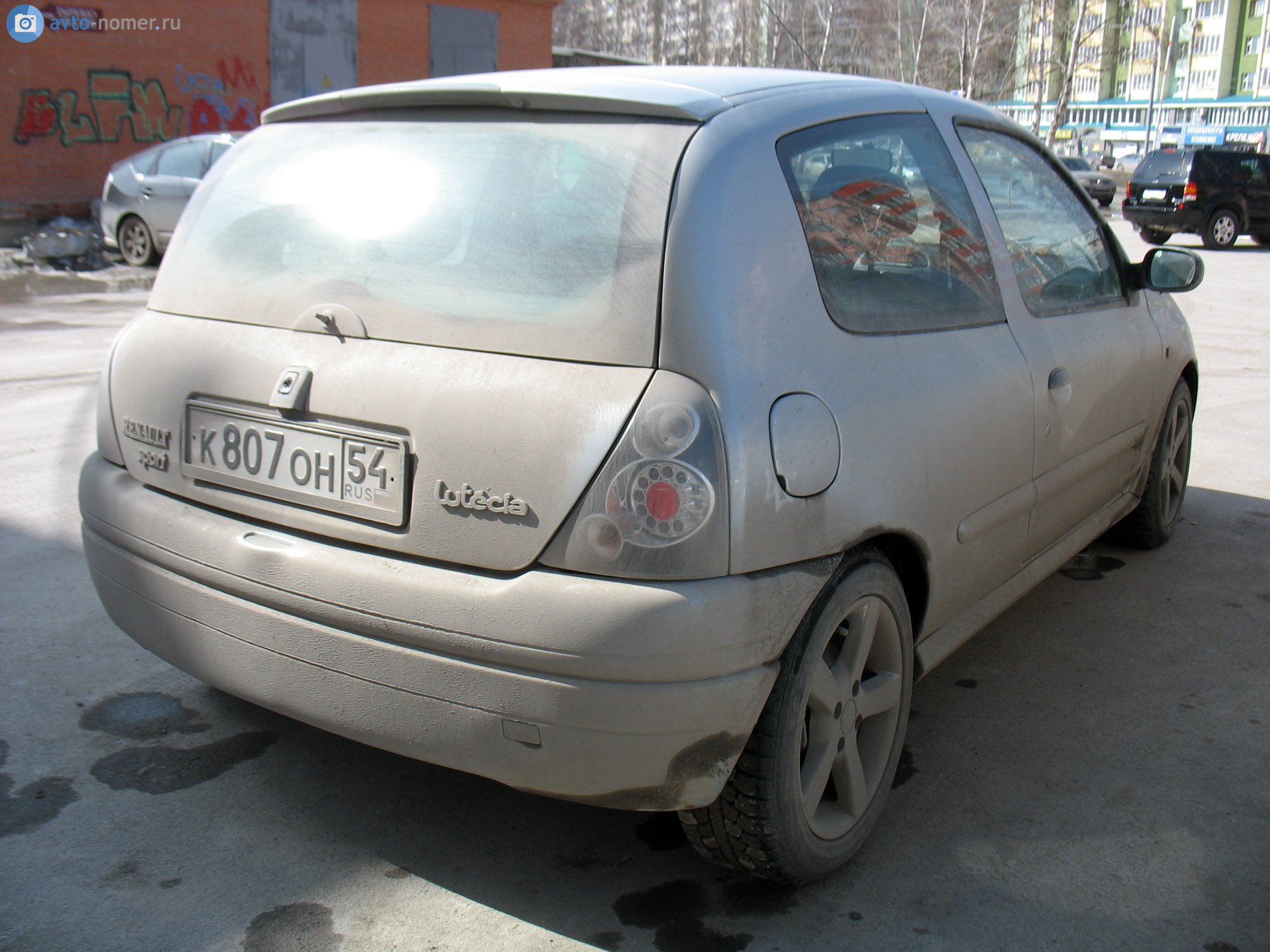 к 807 он 54, Renault Lutecia 2nd gen 3-door Hatch (C65), facelift, 2001–2006