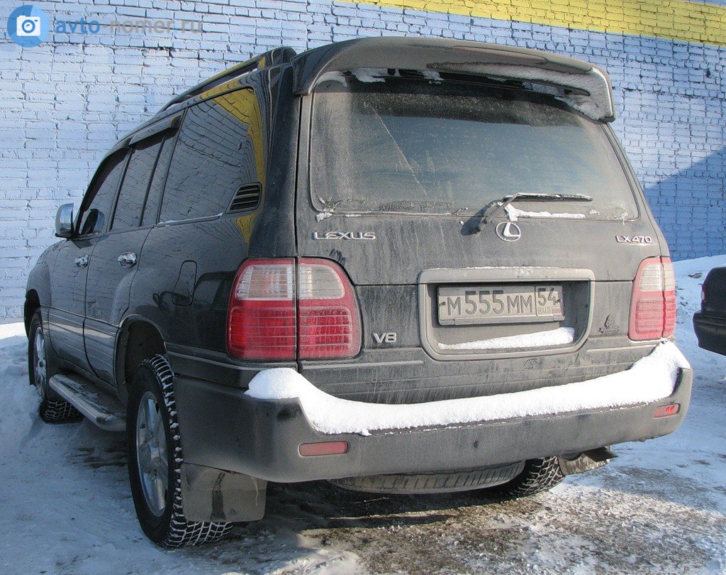 м 555 мм 54, Lexus LX 2nd gen (J100), 1998–2007