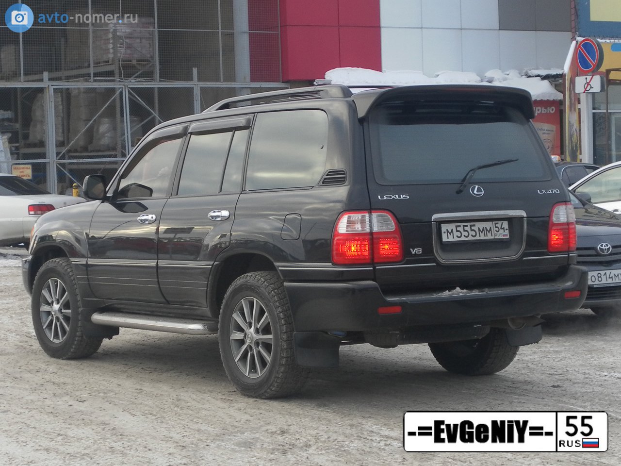 м 555 мм 54, Lexus LX 2nd gen (J100), 1998–2007