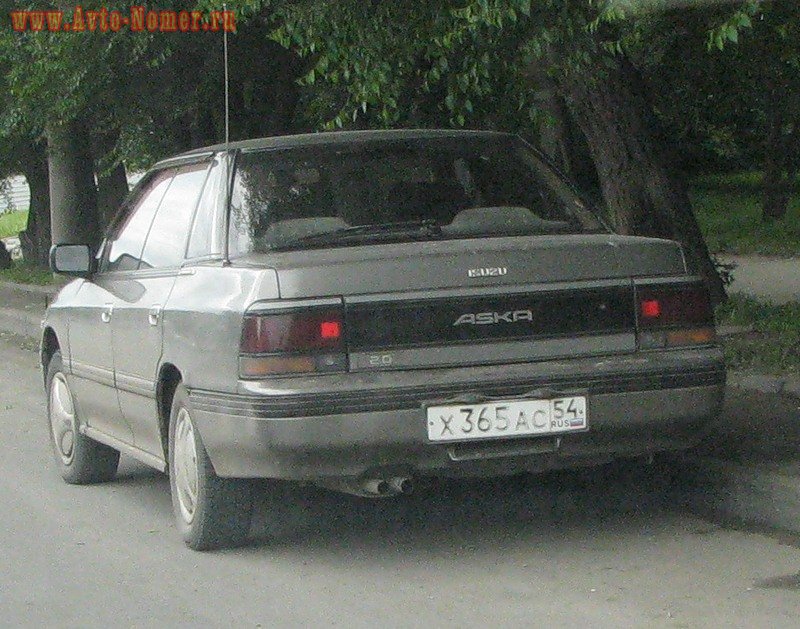 х 365 ас 54, Isuzu Aska 2nd gen (BCK/BCL/BCM), 1990–1994 (rebadged Subaru Legacy)