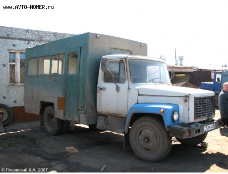 е516нн55, GAZ 3306/3307/3309