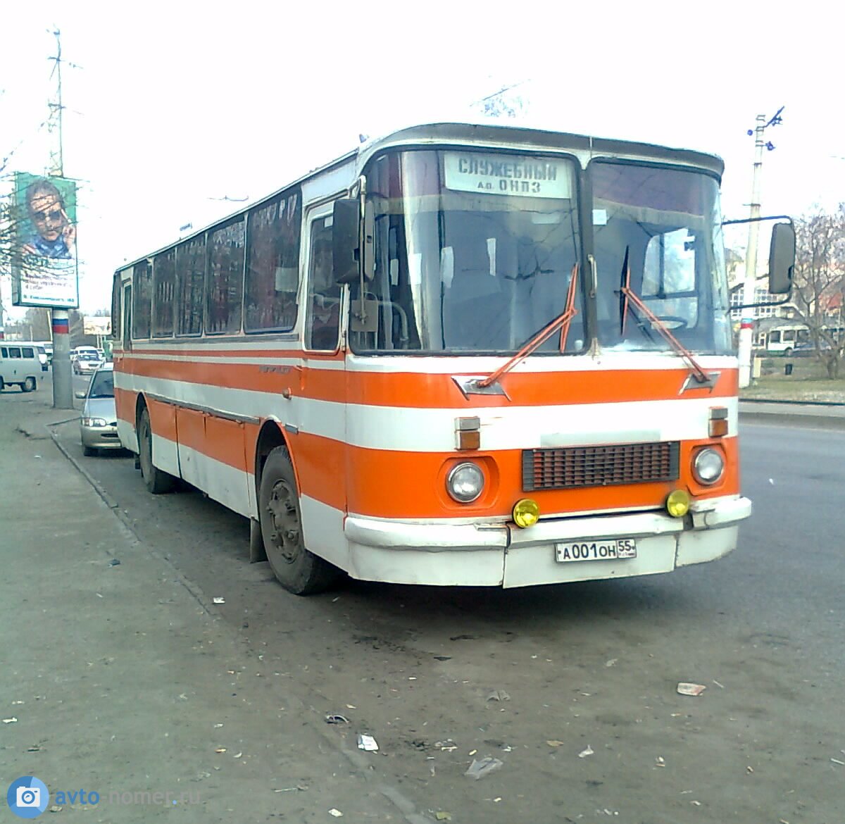 а 001 он 55, LAZ 699 