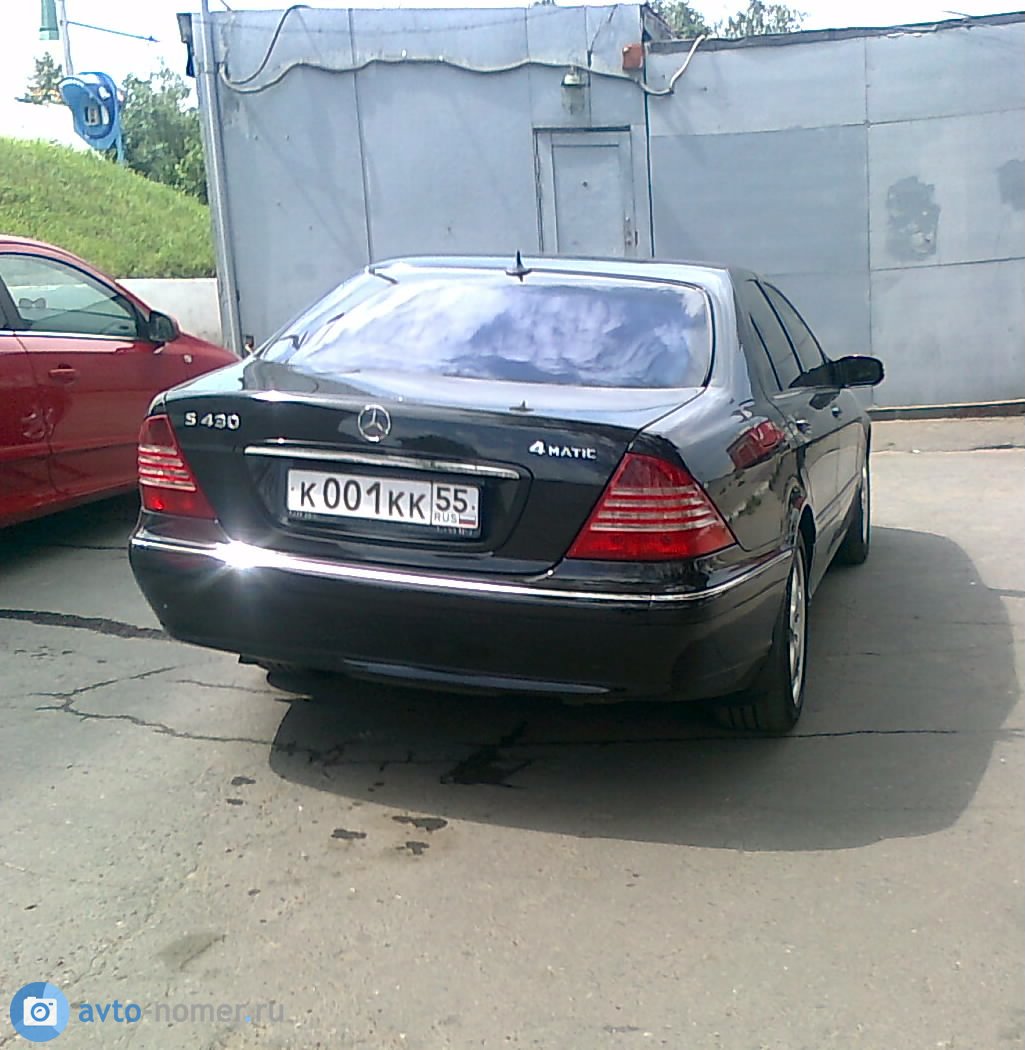 к 001 кк 55, Mercedes-Benz S-Klasse 6th gen (W220/V220), 1998–2005