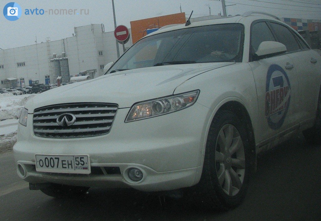 о 007 ен 55, Infiniti QX70/FX-Series 1st gen FX (S50), 2003–2008