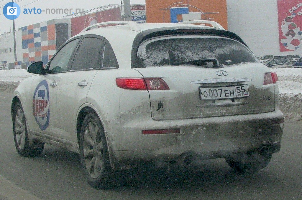 о 007 ен 55, Infiniti QX70/FX-Series 1st gen FX (S50), 2003–2008