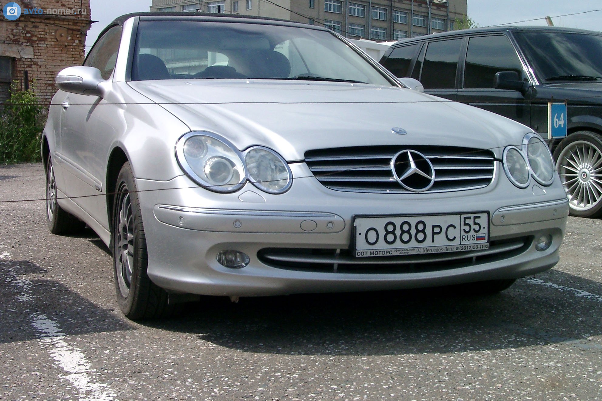 о 888 рс 55, Mercedes-Benz CLK-Klasse 2nd gen Cabrio (C209), 2003–2010