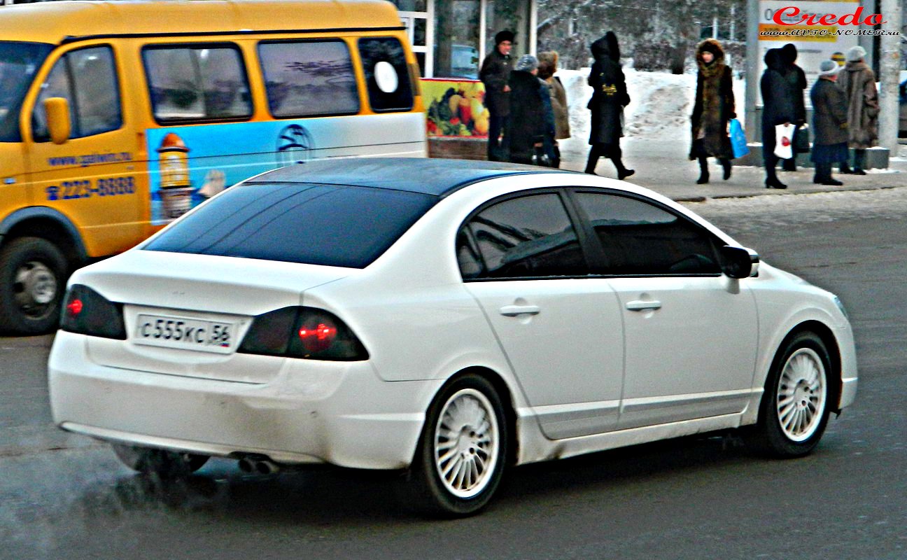 с 555 кс 56, Honda Civic 8th gen Sedan (FD; Global-market), 2005–2012