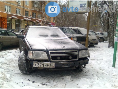х371нр59, Mercedes-Benz S-Klasse