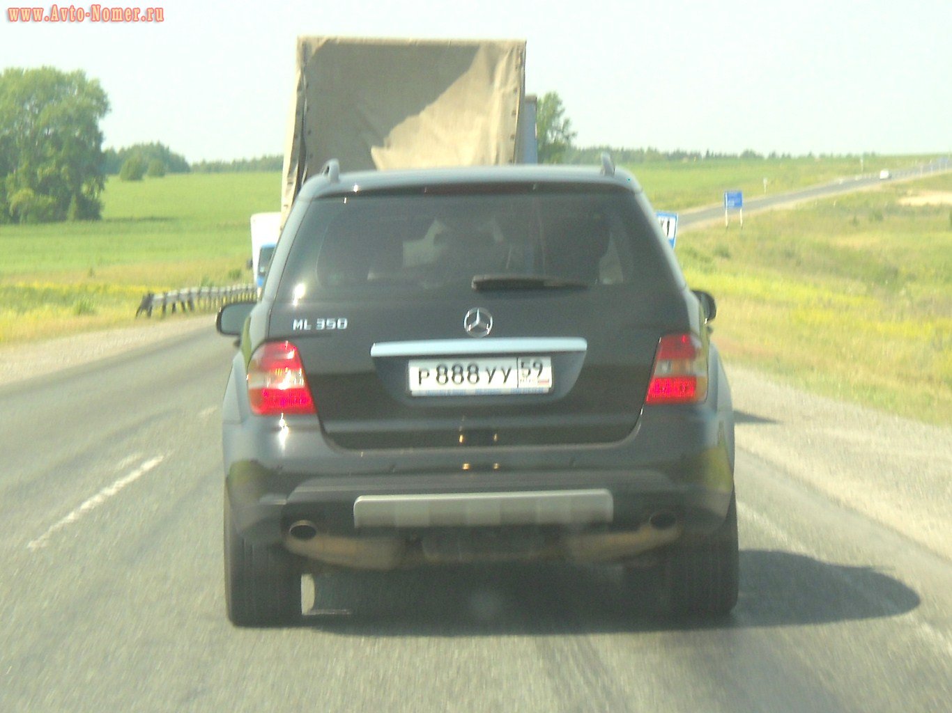 р 888 уу 59, Mercedes-Benz M-Klasse 2nd gen (W164), 2005–2011