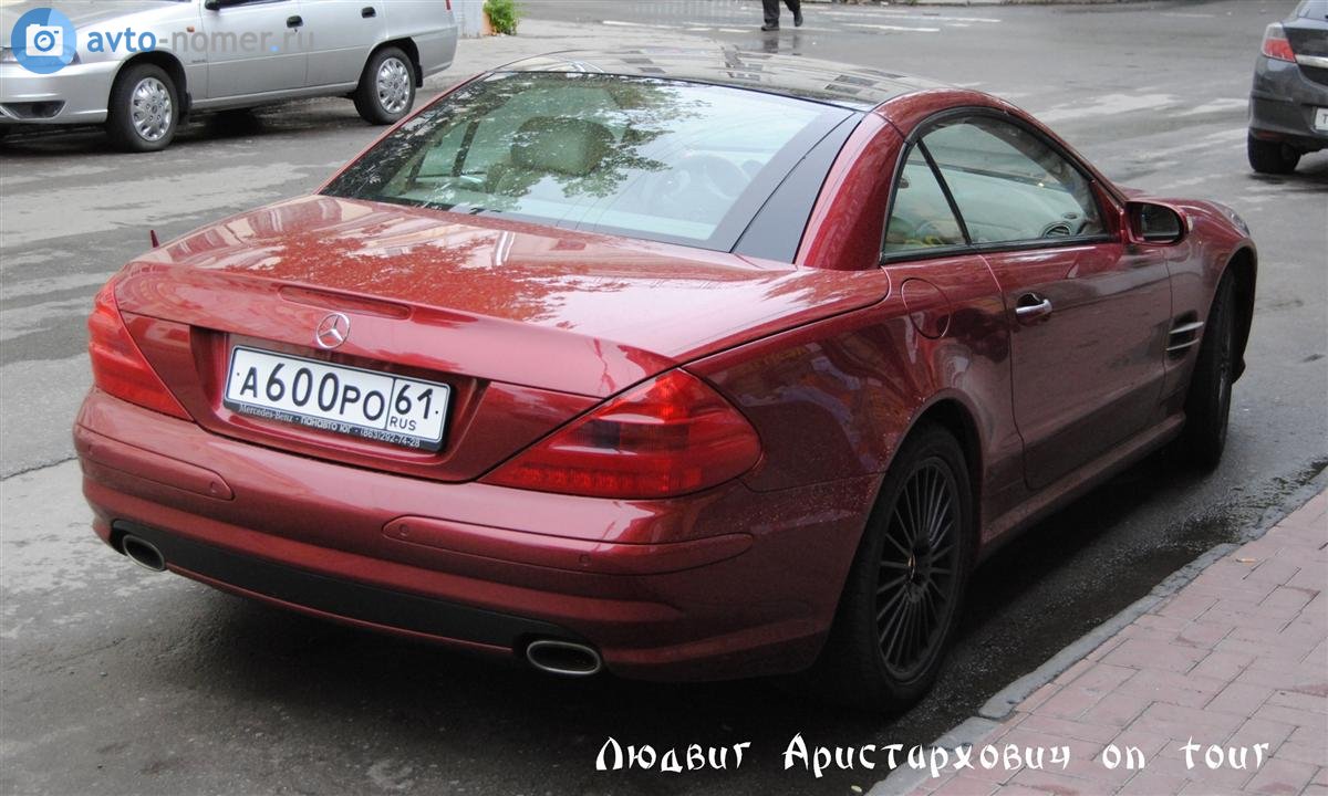 а 600 ро 61, Mercedes-Benz SL-Klasse 5th gen (R230), 2001–2007