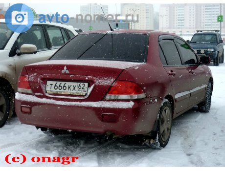т666кх62, Mitsubishi Lancer