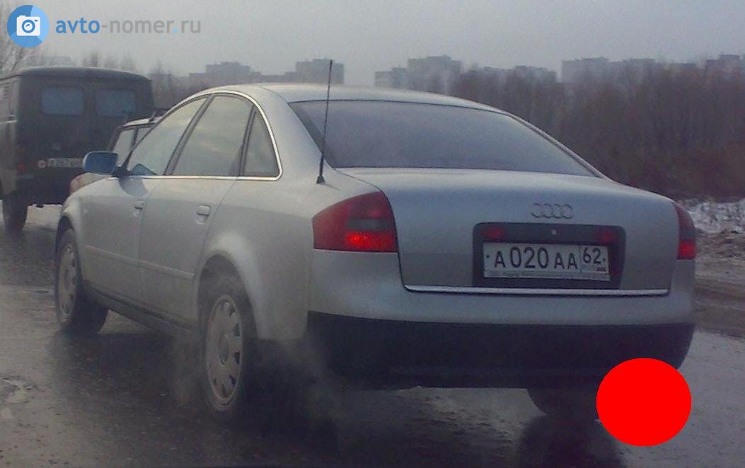 а 020 аа 62, Audi A6 2nd gen Sedan (C5/4B2), 1997–2004