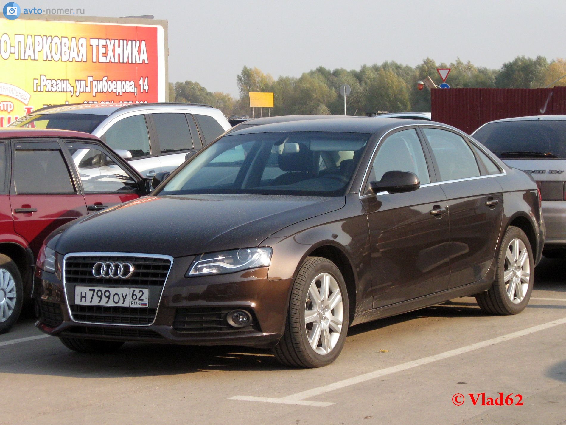 н 799 оу 62, Audi A4 