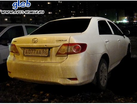 а077аа63, Toyota Corolla