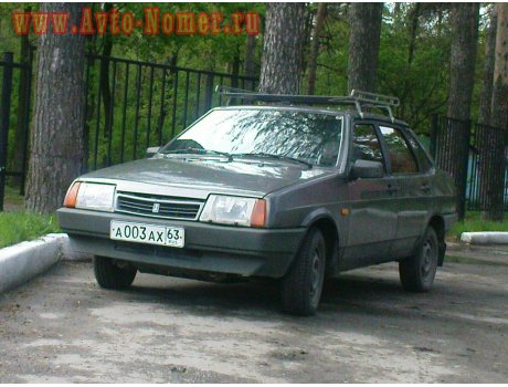 а003ах63, Lada (VAZ) 21099