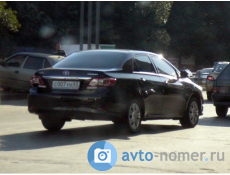 с007ун63, Toyota Corolla