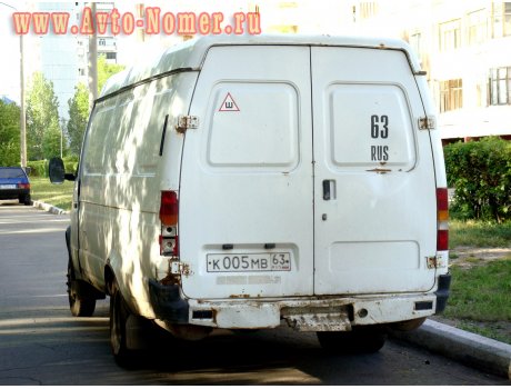 к005мв63, GAZ 2705 ГАЗель