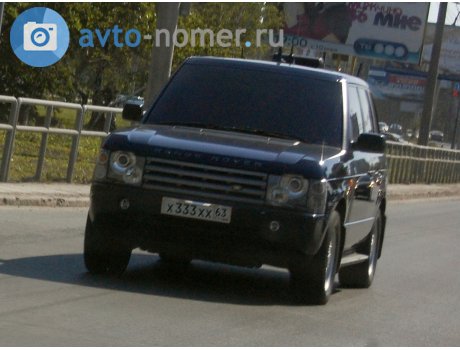 х333хх63, Land Rover Range Rover