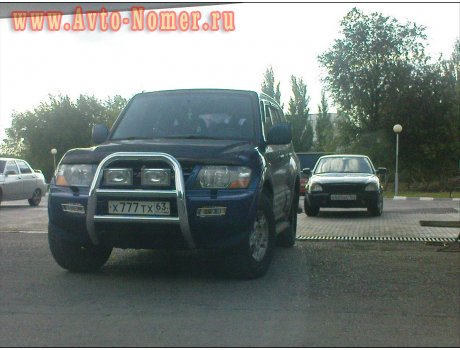 х777тх63, Mitsubishi Pajero