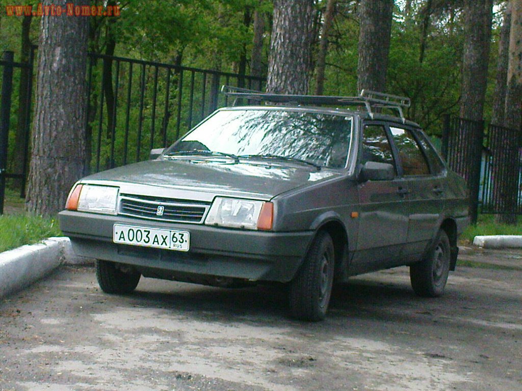 а 003 ах 63, Lada (VAZ) 21099 