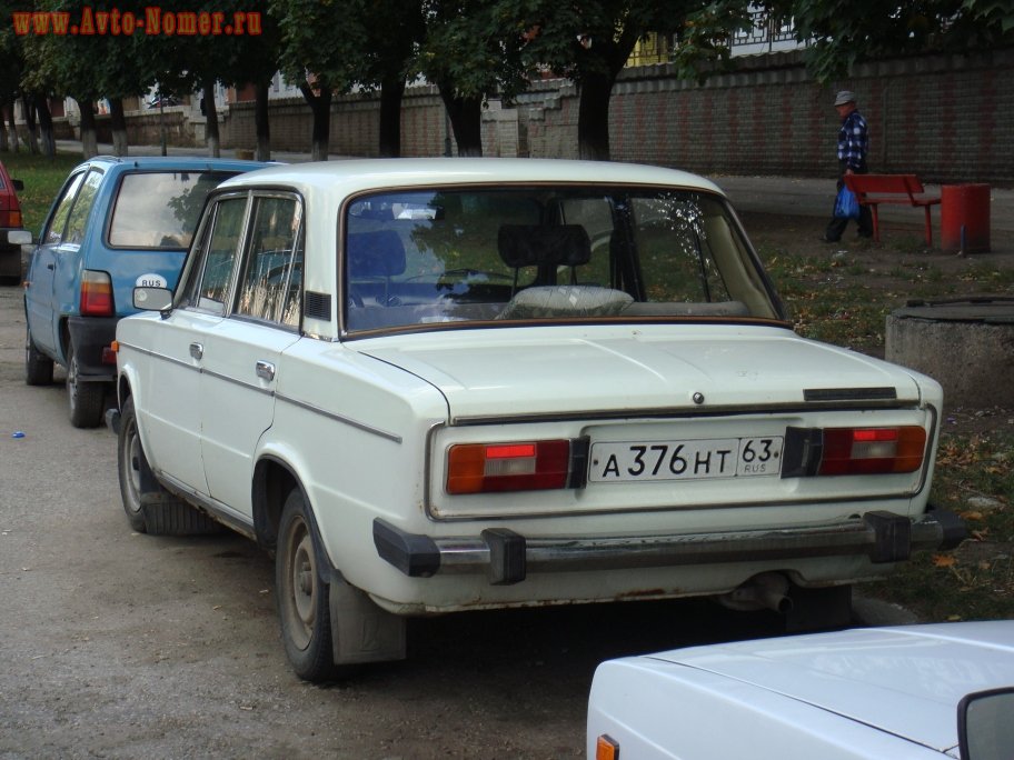 а 376 нт 63, Lada (VAZ) 2106 Жигули (1300/ 1500 /1600), 1976–2006