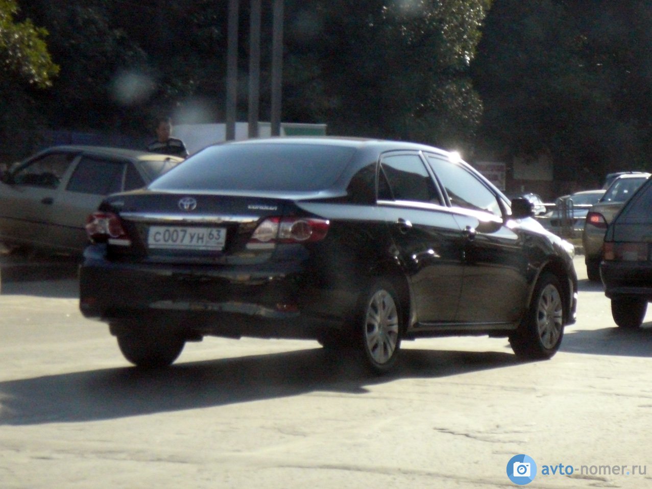 с 007 ун 63, Toyota Corolla 10th gen (Altis) Sedan (E140/E150), 2006–2013 (–2020 for ZA-market)