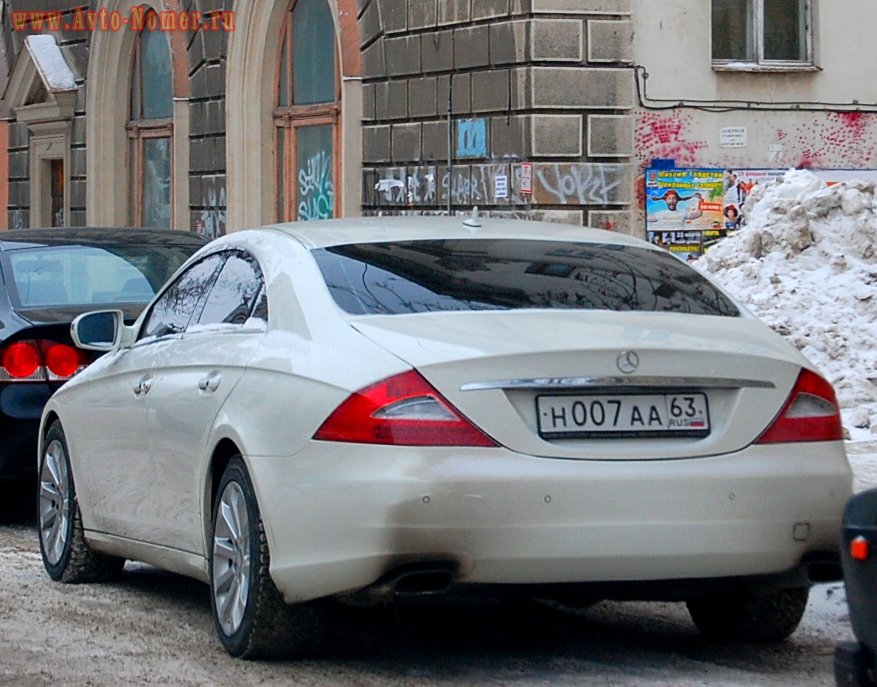н 007 аа 63, Mercedes-Benz CLS-Klasse 1st gen (C219), 2004–2010