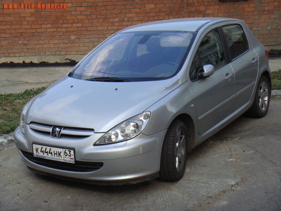 к 444 нк 63, Peugeot 307 