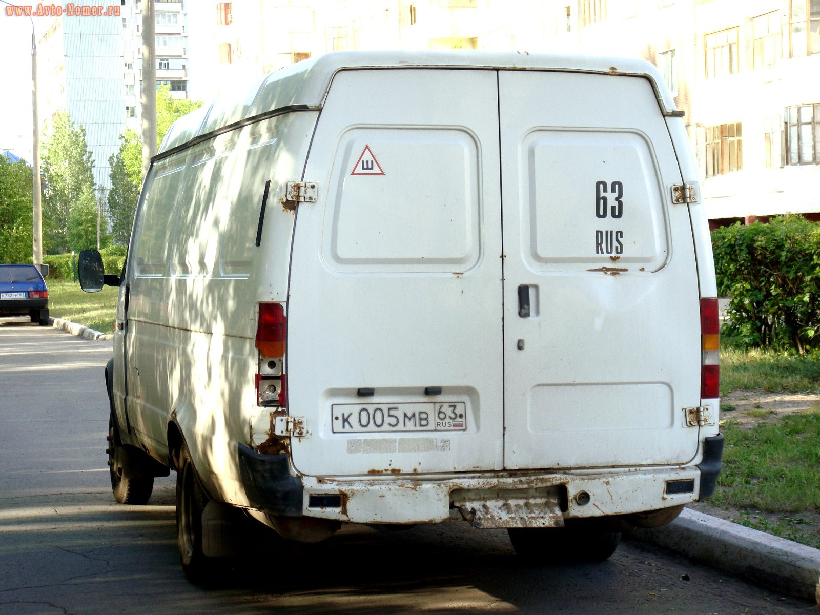 к 005 мв 63, GAZ 2705 ГАЗель 3-2705 Van, facelift, 2003–
